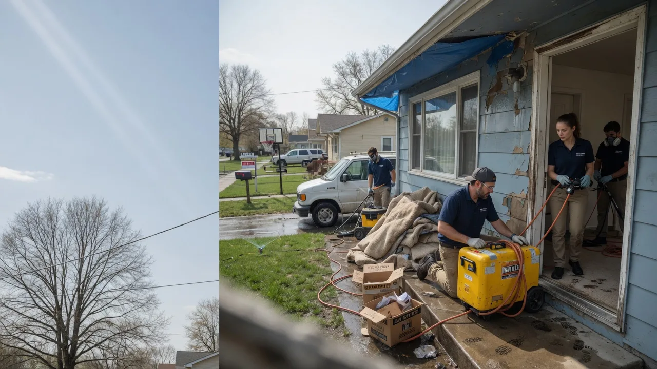 Basement Flood Cleanup in Long Lane, MO near me
